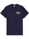 Sporty And Rich Connecticut Printed T-shirt In Blue