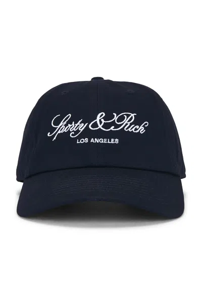 Sporty And Rich Vendome La Hat In Blue