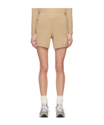 SPORTY AND RICH VENDOME LOGO SHORTS
