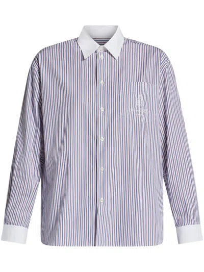 Sporty And Rich Vendome Shirt In Blue