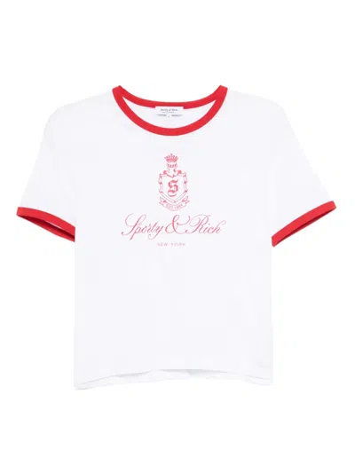 SPORTY AND RICH VENDOME T-SHIRT