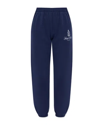 Sporty And Rich Vendome Track Trousers In Blue