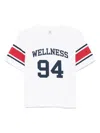 Sporty And Rich Wellness 94 Rugby T-shirt In Weiss