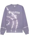 Sporty And Rich Wellness Club Crew-neck Sweatshirt In 紫色