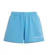 Sporty And Rich Wellness Club Disco Shorts In Blue