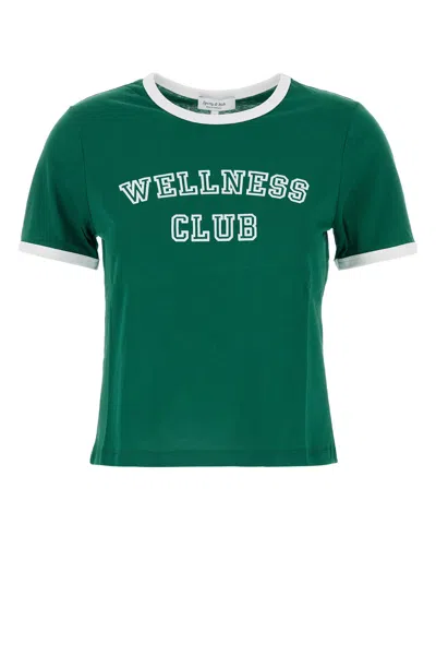 Sporty And Rich Wellness Club Ringer Tee-s Nd Sporty & Rich Female In Multi