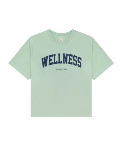 Sporty And Rich Wellness Ivy Cotton T-shirt In Multicolor