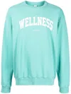 Sporty And Rich Wellness Ivy Crewneck In Blue