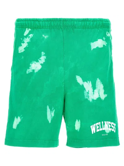 Sporty And Rich Wellness Ivy Gym Bermuda And Short Green