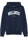 Sporty And Rich Sporty & Rich Woman Sweatshirt Navy Blue Size M Cotton In Blue