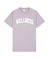 Sporty And Rich Wellness Logo-print T-shirt In Purple