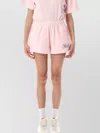 Sporty And Rich Wellness Short Featuring Pockets In Pink