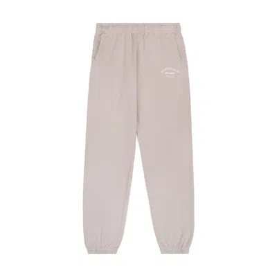 Sporty And Rich Wellness Studio Sweatpants In Dove/white