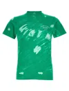 Sporty And Rich Logo-print Abstract-print T-shirt