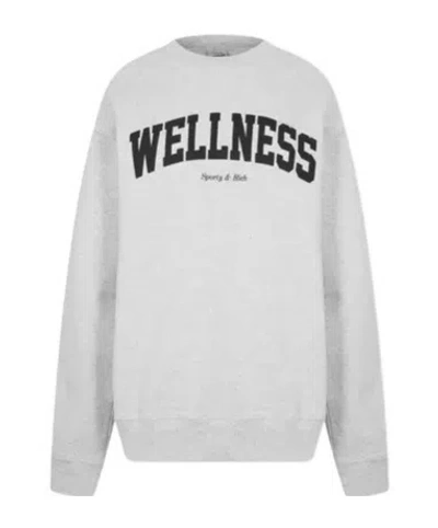 Sporty And Rich Wellness Sweatshirt In White