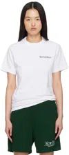 Sporty And Rich Drink More Water T-shirt In 48 White