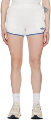 SPORTY AND RICH WHITE PRINCE EDITION SHORTS