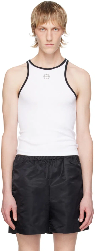 Sporty And Rich White Srhwc Tank Top