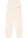 Sporty And Rich Wimbledon Cotton Track Pants In Neutrals