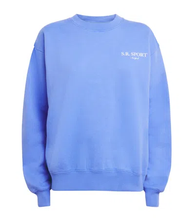 Sporty And Rich Sporty & Rich Wimbledon Sweatshirt In Ivory