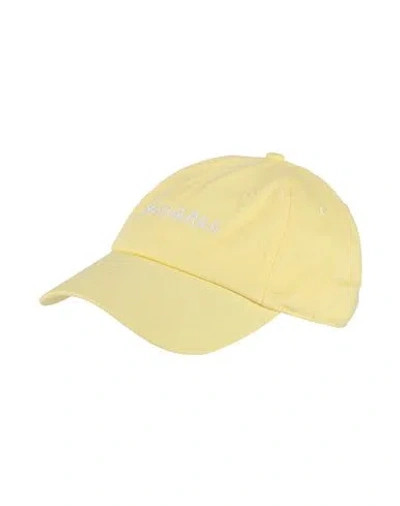 Sporty And Rich Sporty & Rich Woman Hat Yellow Size Onesize Cotton In Green