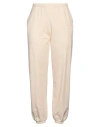 Sporty And Rich Sporty & Rich Woman Pants Beige Size Xl Cotton