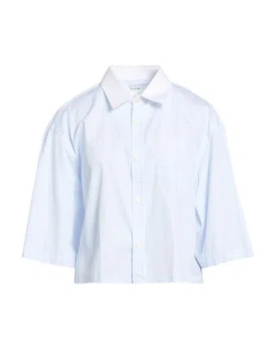 Sporty And Rich Sporty & Rich Woman Shirt Sky Blue Size Xl Cotton