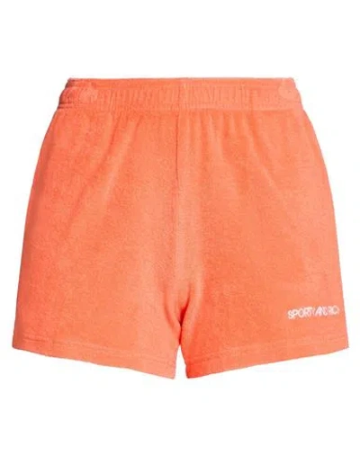 Sporty And Rich Sporty & Rich Woman Shorts & Bermuda Shorts Orange Size Xs Cotton