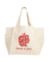 Sporty And Rich Sporty & Rich Woman Shoulder Bag Beige Size - Textile Fibers