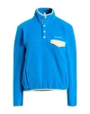 Sporty And Rich Sporty & Rich Woman Sweatshirt Azure Size S Polyester In Blue