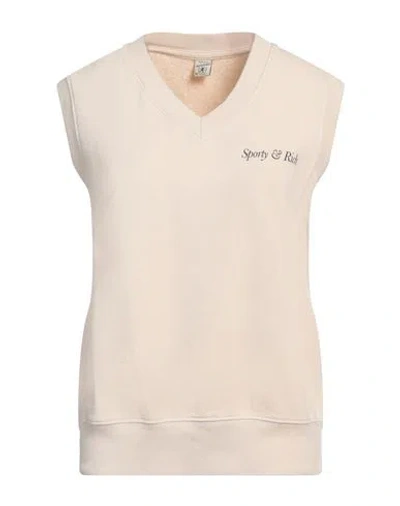 Sporty And Rich Sporty & Rich Woman Sweatshirt Beige Size S Cotton