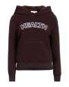 Sporty And Rich Sporty & Rich Woman Sweatshirt Cocoa Size L Polyester In Brown