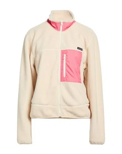 Sporty And Rich Sporty & Rich Woman Sweatshirt Cream Size L Polyester In White