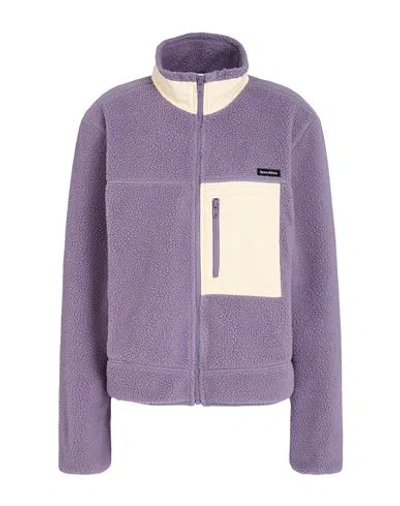 Sporty And Rich Sporty & Rich Woman Sweatshirt Lilac Size M Polyester In Purple