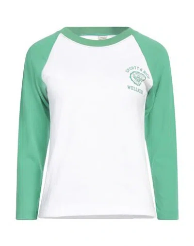 Sporty And Rich Sporty & Rich Woman T-shirt White Size Xs Cotton