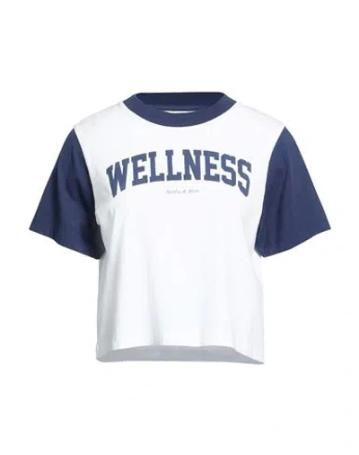 Sporty And Rich Sporty & Rich Woman T-shirt White Size Xs Cotton