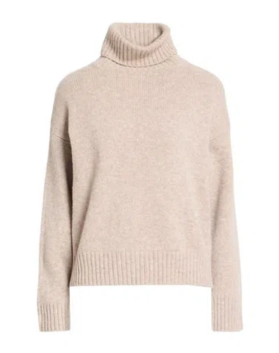 Sporty And Rich Sporty & Rich Woman Turtleneck Beige Size Xs Wool In Neutral