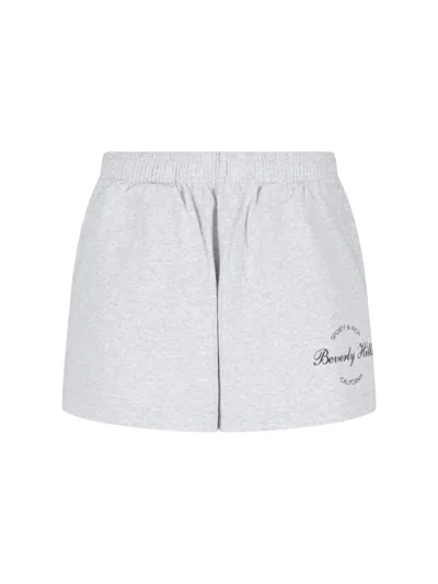 Sporty And Rich Sporty & Rich Women's Sport-inspired Tailored Trousers In Gray
