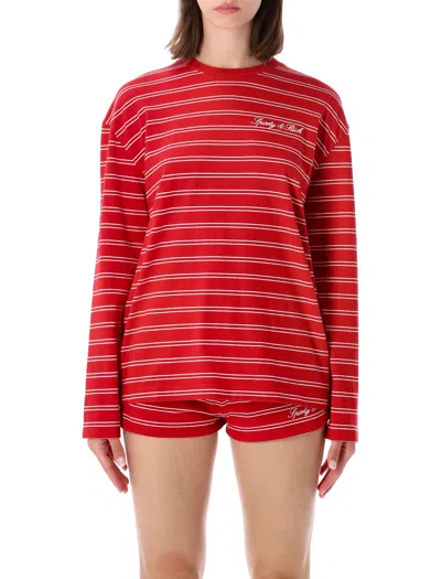 Sporty And Rich Sporty & Rich Women's T-shirt In Red