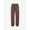 Sporty And Rich Bristol Crest 100th Pants In Chocolate