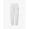 Sporty And Rich Womens Heather Gray Sporty & Rich X Le Bristol Paris Bristol Crest Cotton-blend Jogging Bottoms