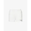 Sporty And Rich X Hotel Du Cap Eden Roc Eden Script Terry Short In White