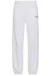 Sporty And Rich X Hotel Carlyle Script Sweatpant In Heather Gray