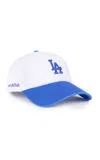 Sporty And Rich X La Dodgers Cotton Baseball Cap In White