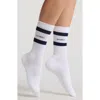 Sporty And Rich Sporty & Rich X Le Bristol Paris Faubourg Crew Socks In White