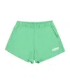 Sporty And Rich Stars Health Crew Disco Shorts In Green