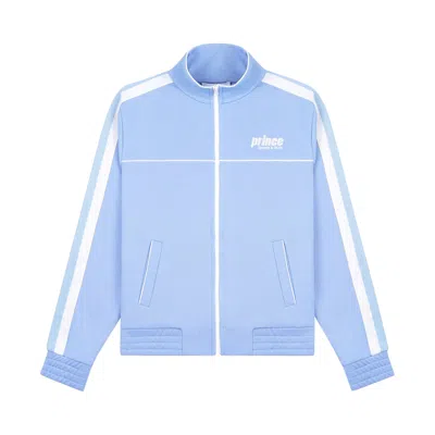 Pre-owned Sporty And Rich Sporty & Rich X Prince Sport Court Jacket 'bel Air Blue/white'