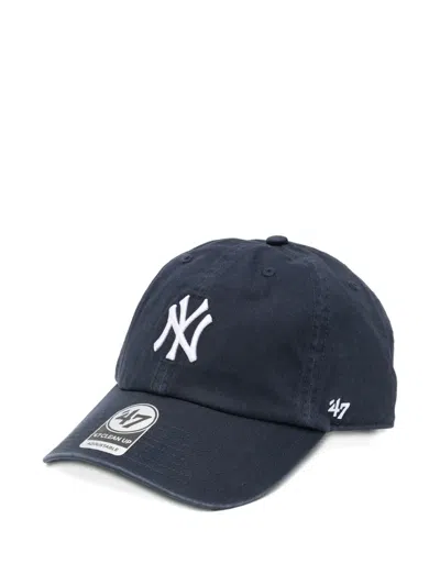 Sporty And Rich X Yankees Baseball Cap In Blue