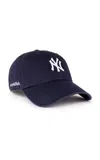 Sporty And Rich Inactive Import Brand Yankees Serif Hat In Blue