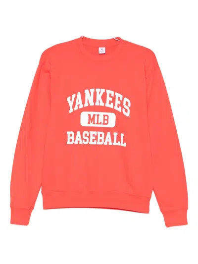 Sporty And Rich Yankees Ivy Sweatshirt In Orange
